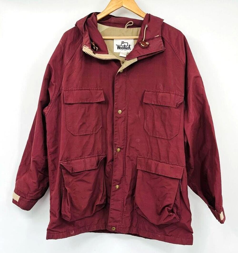 Vintage 90s Woolrich Mens Thinsulate Thermal Insulation Hood Winter Jacket XL